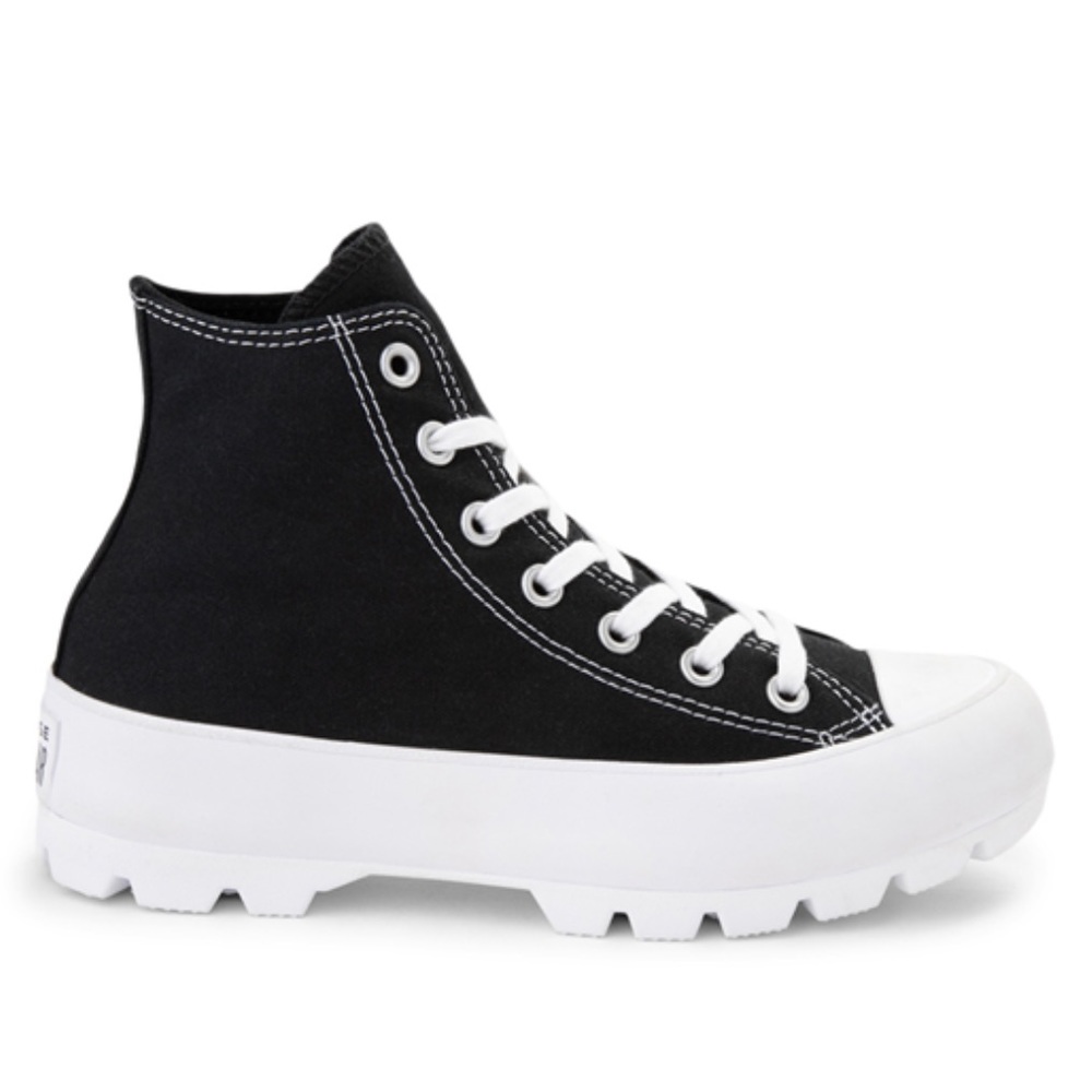 Womens Converse Chuck Taylor All Star Hi Lugged Sneaker - Black